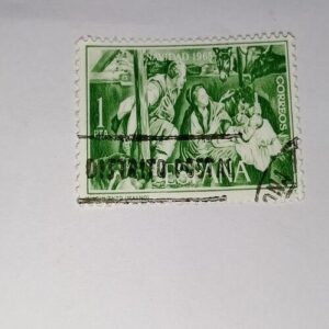 CORREOS POSTAGE STAMP 1P