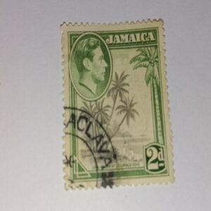 JAMAICA POSTAGE STAMP 2d JAMAICA POSTAGE STAMP 2d