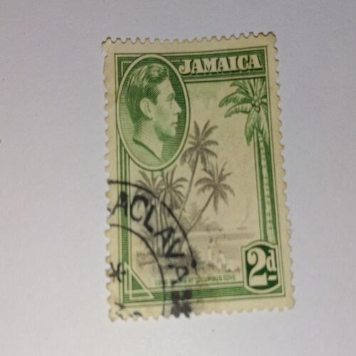 JAMAICA POSTAGE STAMP 2d JAMAICA POSTAGE STAMP 2d