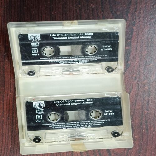 Document 2_60 AUDIO CASSETTES ; LIFE OF SIGNIFICANCE
