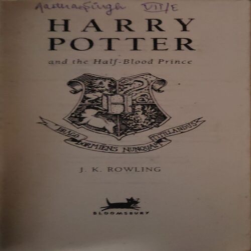 Document 2_70 Harry Potter And The Half Blood Prince (No. of Pages = 330 ) ( By = J.K. Rowling )