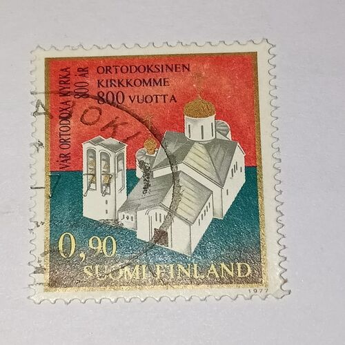 USED - SUOMI FINLAND 0,90 POSTAGE STAMP USED - SUOMI FINLAND 0,90 POSTAGE STAMP