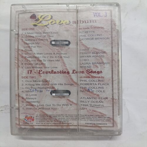 Document 2_71 AUDIO CASSETTES ; 17 EVERLASTING LOVE SONGS , LOVE ALBUM