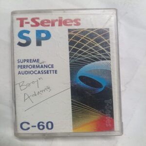 AUDIO CASSETTES ; T- SERIES SP AUDIOCASSETTE C-60 AUDIO CASSETTES ; T- SERIES SP AUDIOCASSETTE C-60
