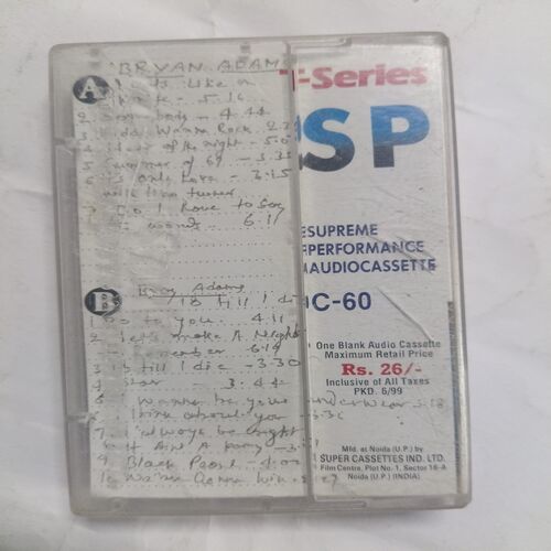 AUDIO CASSETTES ; T- SERIES SP AUDIOCASSETTE C-60