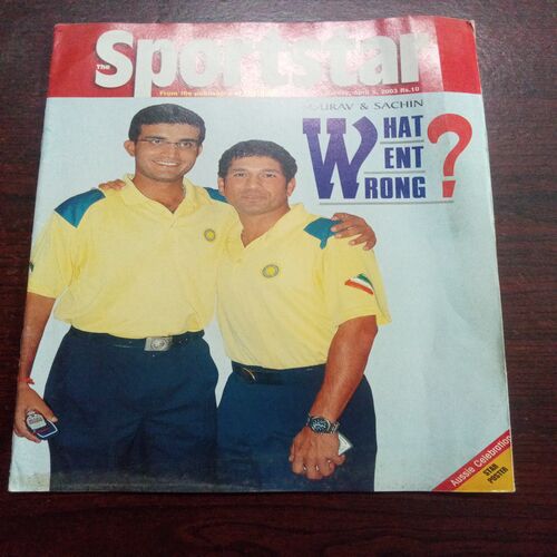 The Sportstar ( April 2003 ) The Sportstar ( April 2003 )