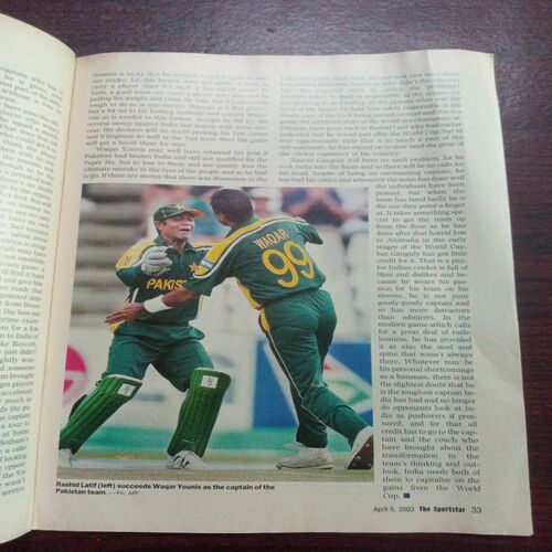 The Sportstar ( April 2003 ) The Sportstar ( April 2003 )