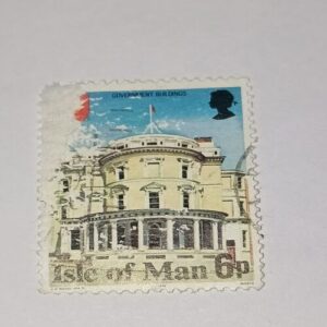 USED - ISLE OF MAN6P POSTAGE STAMP USED - ISLE OF MAN6P POSTAGE STAMP