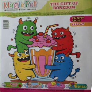 Magic Pot ( 26th November 2025 ) ( cut on front cover ) Magic Pot ( 26th November 2025 ) ( cut on front cover )