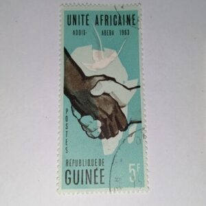 REPUBLIQUE du GUINEE POSTAGE 1963 5F