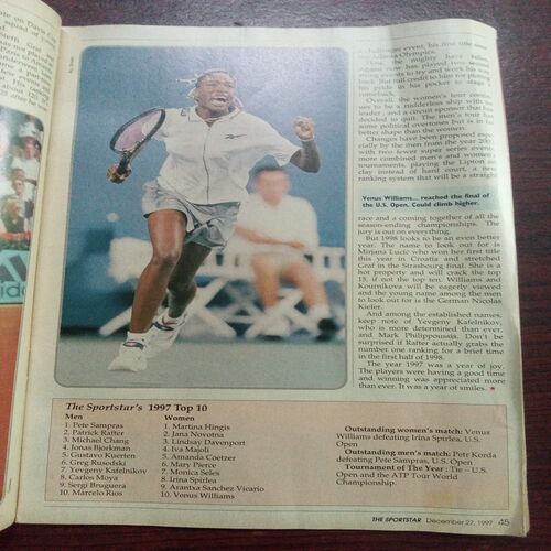 The Sportstar ( December 1997 ) The Sportstar ( December 1997 )