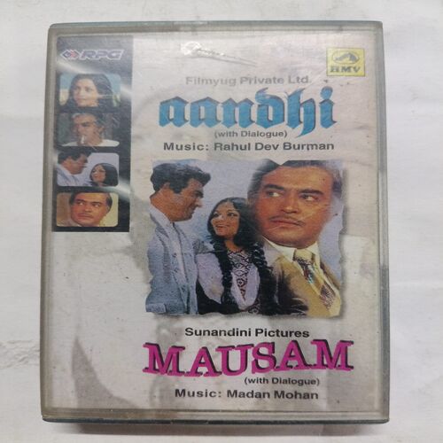 AUDIO CASSETTES ; AANDHI & MAUSAM AUDIO CASSETTES ; AANDHI & MAUSAM