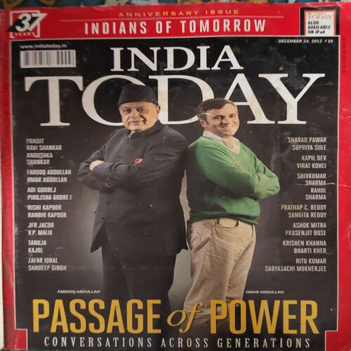 India Today ( 24th Decembeer 2012 ) India Today ( 24th Decembeer 2012 )