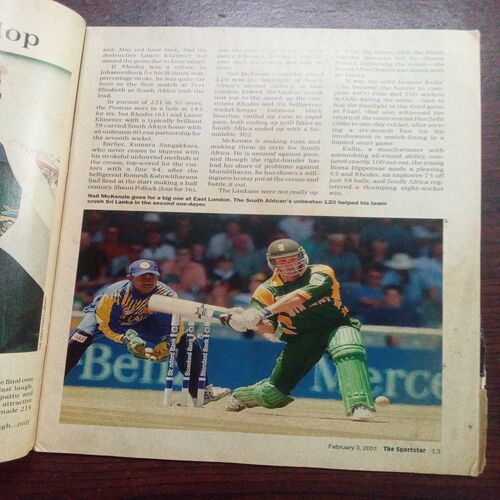 The Sportstar ( February 2001 ) The Sportstar ( February 2001 )