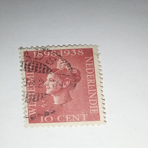 NEDERLINDIE 10CENT POSTAGE STAMP 1898- 1938 NEDERLINDIE 10CENT POSTAGE STAMP 1898- 1938