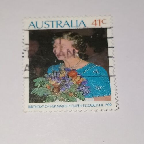 USED - AUSTRALIA 41C POSTAGE STAMP USED - AUSTRALIA 41C POSTAGE STAMP