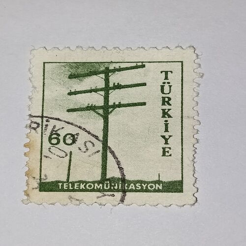 USED - TURKIYE POSTAGE STAMP USED - TURKIYE POSTAGE STAMP
