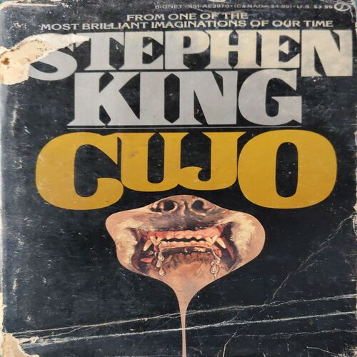 Cujo ( by = stephen King ) ( No. of Pages = 304 ) Cujo ( by = stephen King ) ( No. of Pages = 304 )