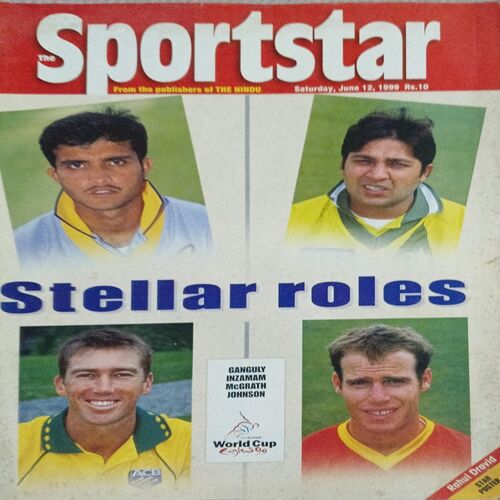 Sportstar (June 12, 1999) with poster.