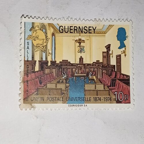 MNH - GUERNSEY 10 P POSTAGE STAMP MNH - GUERNSEY 10 P POSTAGE STAMP
