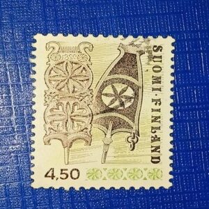 USED - SUOML-FINLAND 4,50 POSTAGE STAMP USED - SUOML-FINLAND 4,50 POSTAGE STAMP