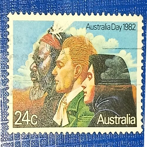 AUSTRALIA 24C POSTAGE STAMP AUSTRALIA 24C POSTAGE STAMP