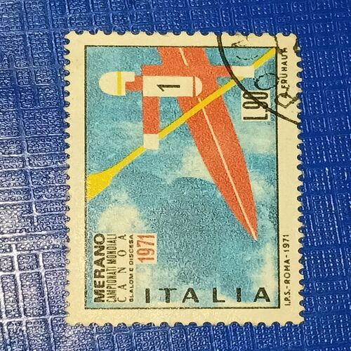 USED - ITALIA POSTAGE STAMP USED - ITALIA POSTAGE STAMP