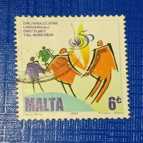 MNH - MALTA POSTAGE STAMP 6C MNH - MALTA POSTAGE STAMP 6C
