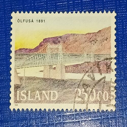 USED - ISLAND POSTAGE STAMP USED - ISLAND POSTAGE STAMP