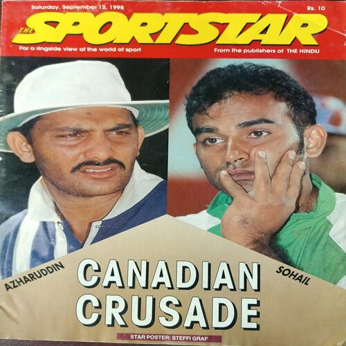 Sportstar (September 12, 1998) with poster.