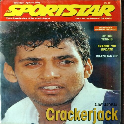 Sportstar (April 18, 1998) with poster.