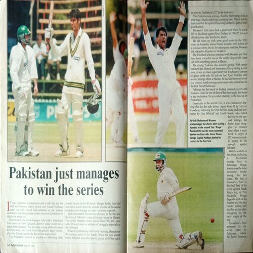 Sportstar (April 18, 1998) with poster.