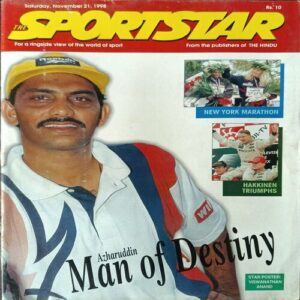 Sportstar (November 21, 1998) with poster.