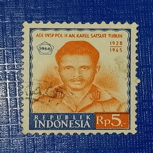 USED - REPUBLIK INDONESIA POSTAGE STAMP Rp 5 USED - REPUBLIK INDONESIA POSTAGE STAMP Rp 5