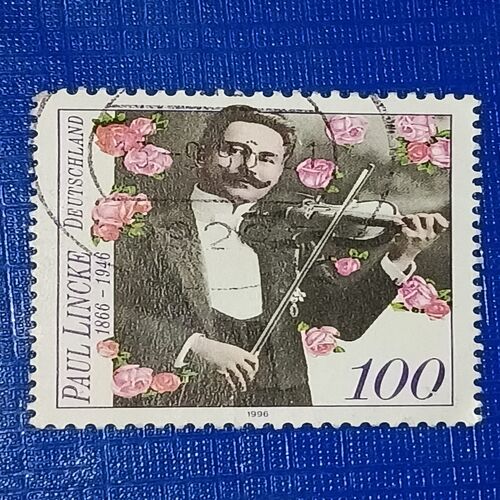 USED - DEUTSCHLAND 100 POSTAGE STAMP