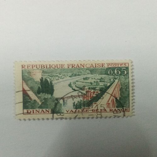 USED - REPUBLIQUE FRANCAISE 0,65 POSTAGE STAMP USED - REPUBLIQUE FRANCAISE 0,65 POSTAGE STAMP