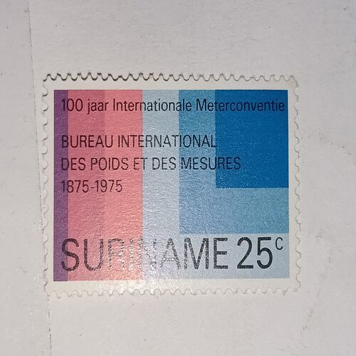 MNH - SURINAME 25C POSTAGE STAMP MNH - SURINAME 25C POSTAGE STAMP
