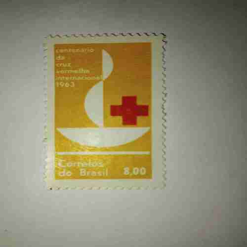 CORREIOS DO BRASIL 8,00 POSTAGE 1963 STAMP CORREIOS DO BRASIL 8,00 POSTAGE 1963 STAMP