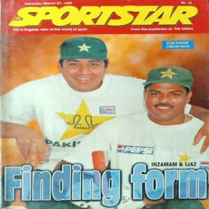 Sportstar (March 27, 1999) with poster. Sportstar (March 27, 1999) with poster.