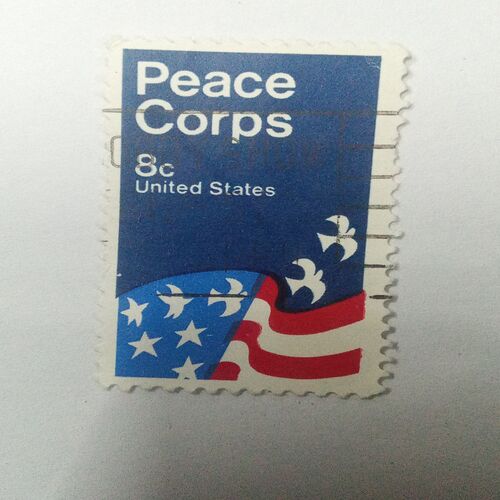 MNH - PEACE CORPS 8C POSTAGE STAMP