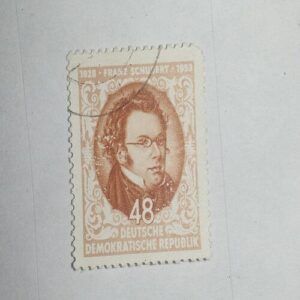USED - DEUTSCHE DEMOKRATISCHE REPUBLIK 48 POSTAGE STAMP USED - DEUTSCHE DEMOKRATISCHE REPUBLIK 48 POSTAGE STAMP