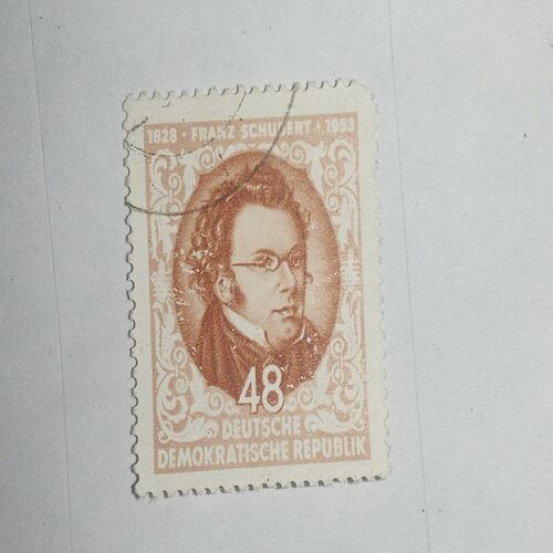 USED - DEUTSCHE DEMOKRATISCHE REPUBLIK 48 POSTAGE STAMP USED - DEUTSCHE DEMOKRATISCHE REPUBLIK 48 POSTAGE STAMP