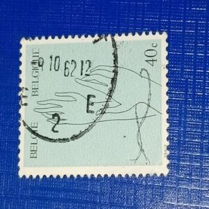 USED - BELOME 40C POSTAGE STAMP USED - BELOME 40C POSTAGE STAMP