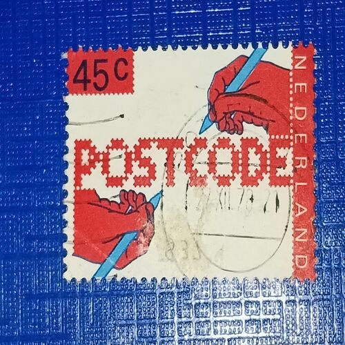 USED - NEDERLAND 45C POSTAGE STAMP