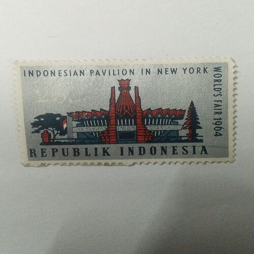 MNH - REPUBLIK INDONESIA 25,- POSTAGE STAMP