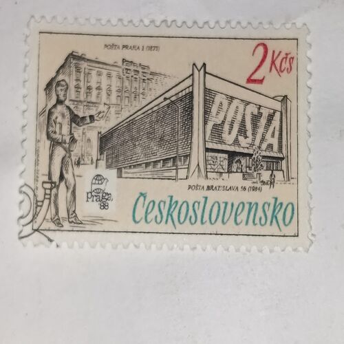 MNH - CESKOSLOVENSKO 2 KCS , STAMP MNH - CESKOSLOVENSKO 2 KCS , STAMP