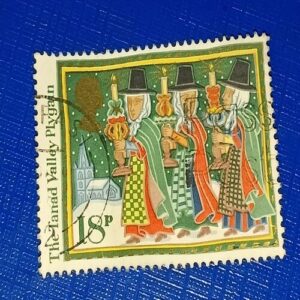 THE TANAD VALLEY PLYGAN 18P POSTAGE STAMP THE TANAD VALLEY PLYGAN 18P POSTAGE STAMP