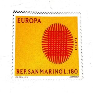 MNH - EUROPA POSTAGE STAMP 45 f 1 MNH - EUROPA POSTAGE STAMP 45 f