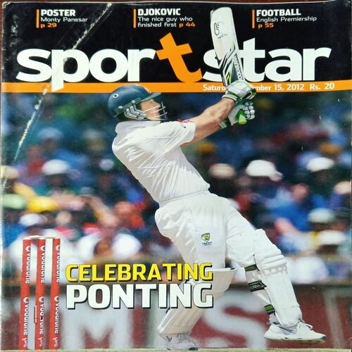 Sportstar (September 15, 2012) without poster. Sportstar (September 15, 2012) without poster.