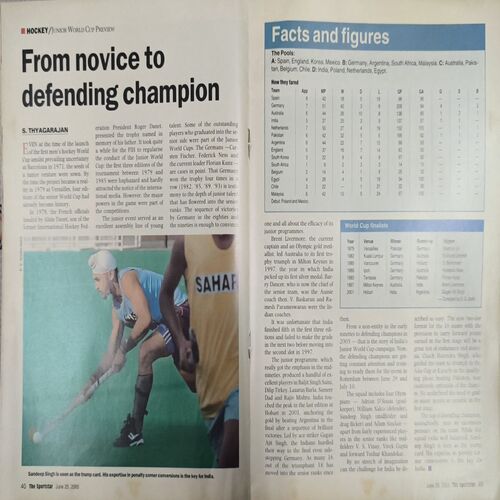 Sportstar (June 25, 2005) without poster.